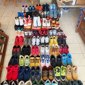 Selling 40 pairs of shoes. Will give detailed list below.